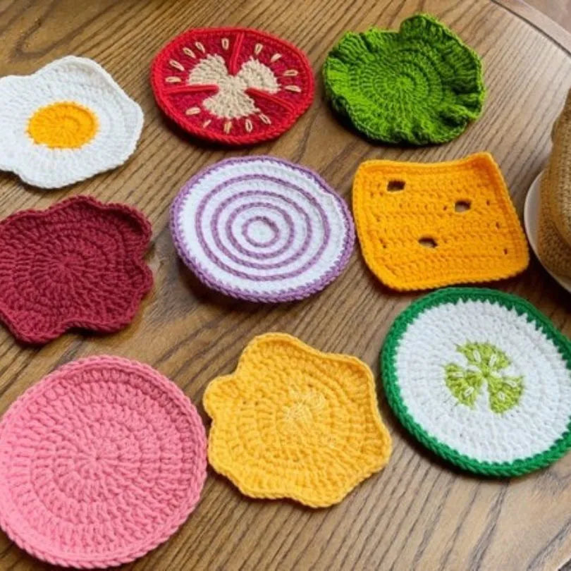 sandwich coaster set pattern