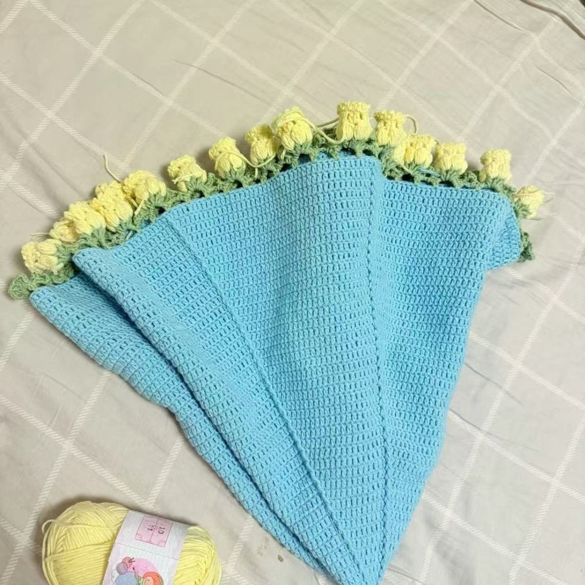 bell blossom blanket pattern