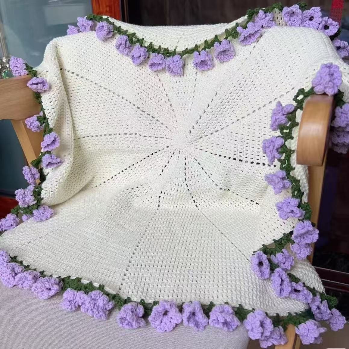 bell blossom blanket pattern