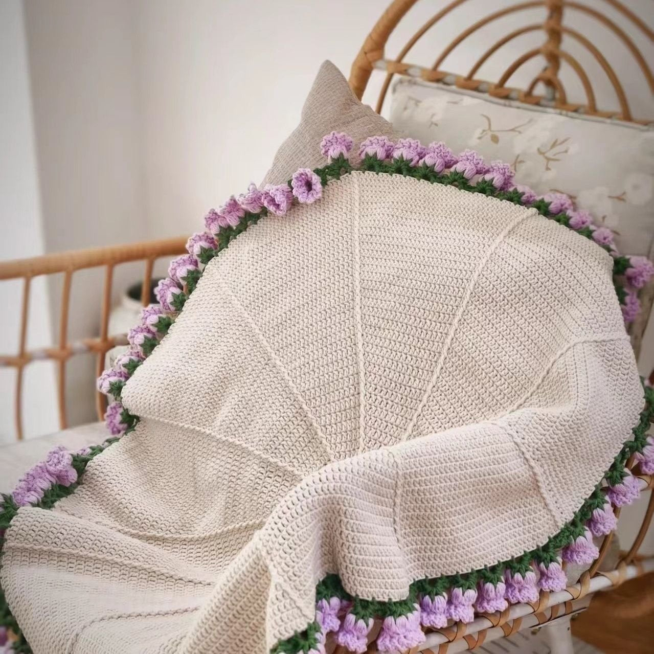 bell blossom blanket pattern